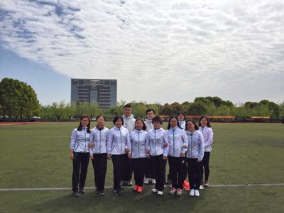 我院教师代表参加2017年运动嘉年华师生运动会广播操比赛
